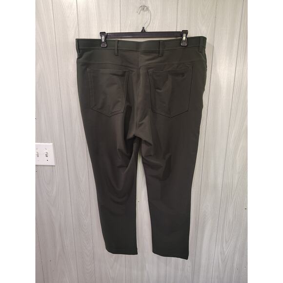 Public Rec Workday Pants Size 40x30 Green Stretch Poly Spandex - Picture 2 of 10